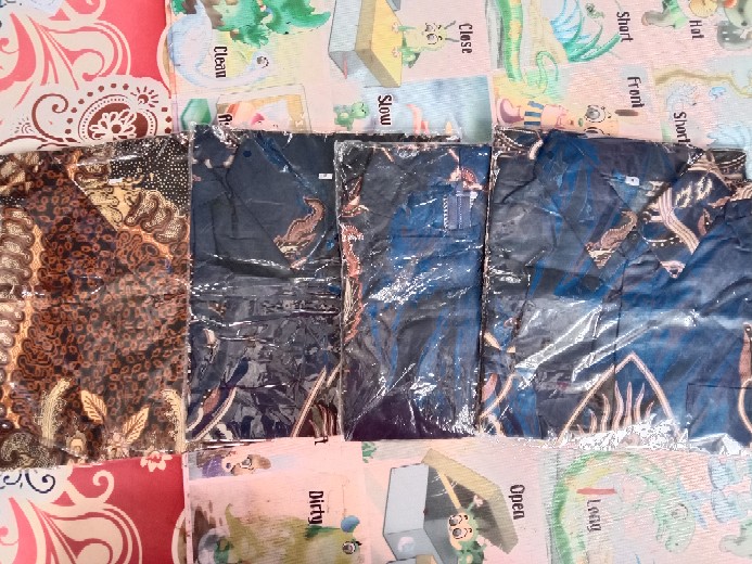 Maura Couple - Sania Ruffle Batik Couple Ori Ndoro Jowi Garansi Termurah Shopee - Batik Modern Solo