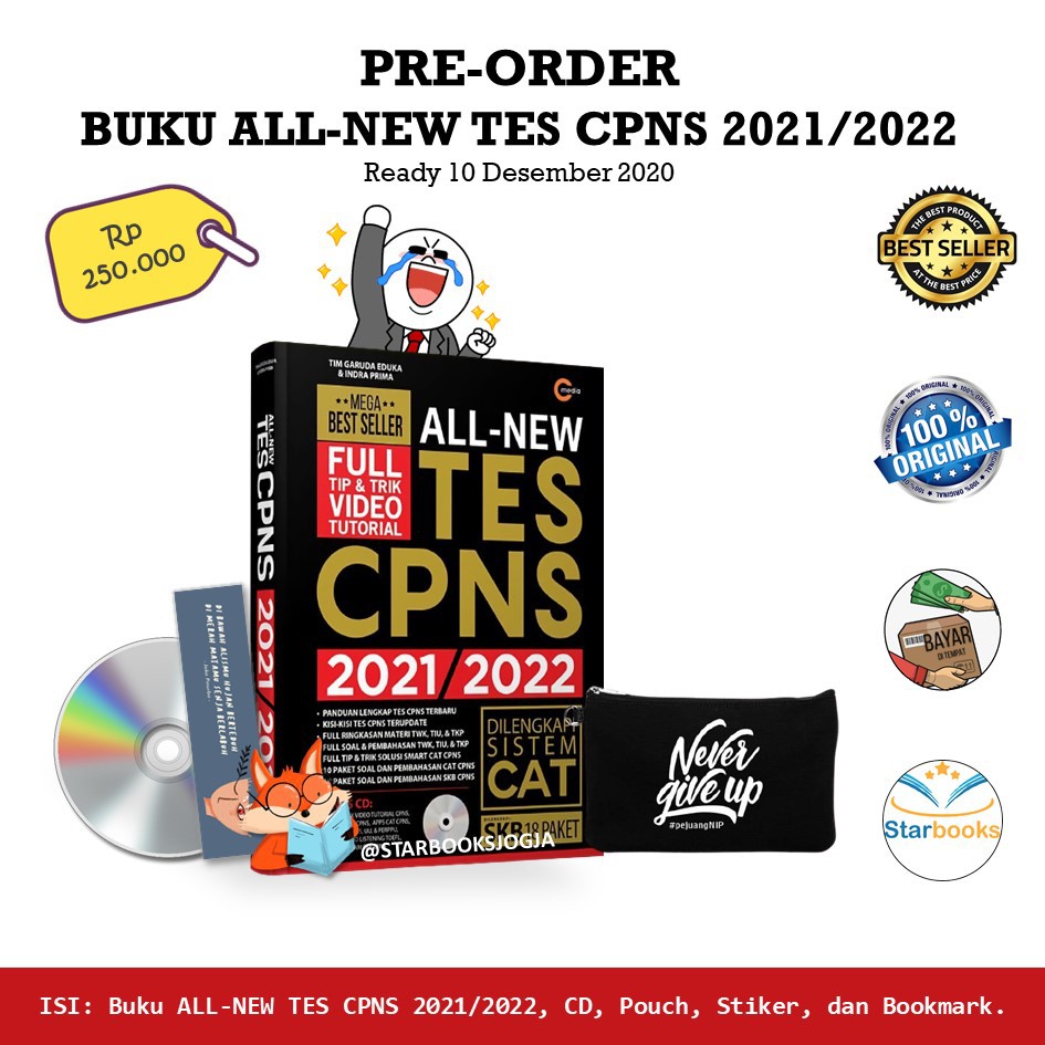 Jual Buku All New Tes Cpns 20212022 Cmedia Shopee Indonesia