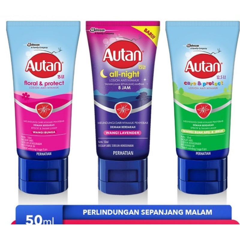 Autan lotion tube 50ml