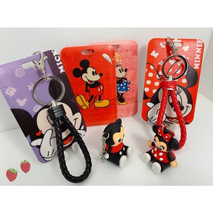 

Office & Stationery | Document Organizer | Tempat Kartu Unik / Card Holder Motif Micky & Minnie Mouse Imut Series | Best Seller