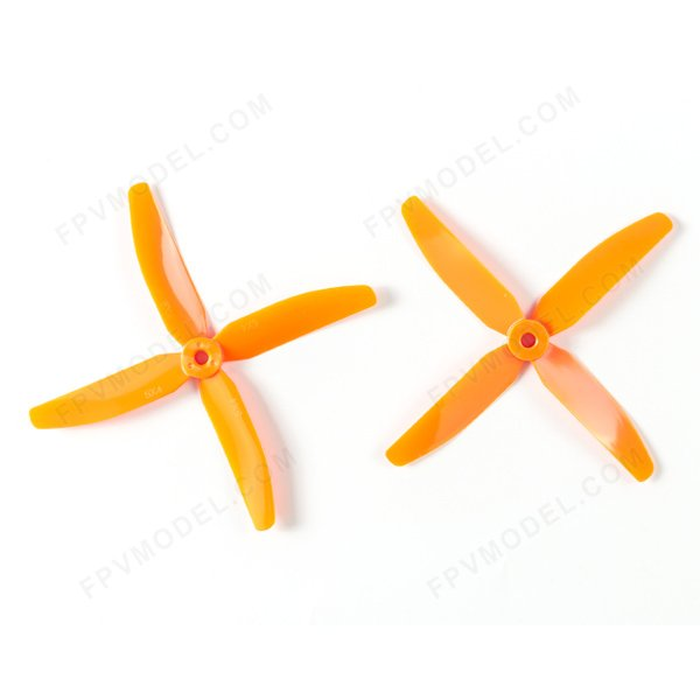 1Pair DYS X5040 4 blades Bullnose Propeller The Indestructible X50404