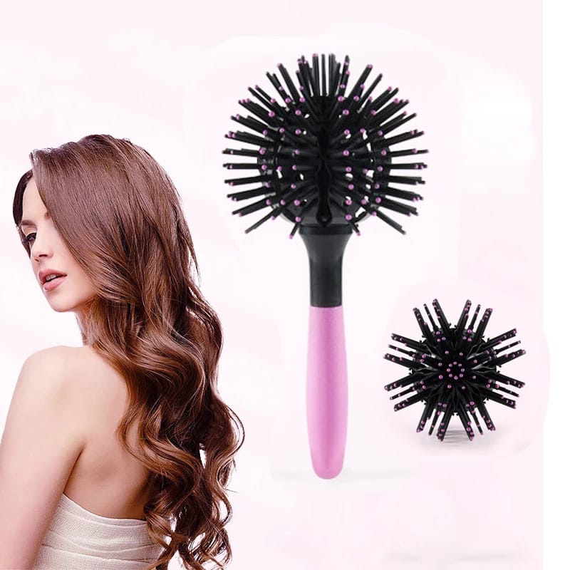 Sisir Rambut Blow/ Hair Brush SET /Sisir Blow Brush Ball Massage Comb /Sisir Anti Kusut / Sis0ir Blow Rambut hair F745