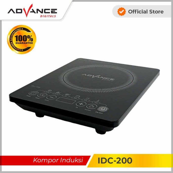 Advance Induction Cooker IDC200 Kompor Induksi 1 Tungku IDC 200 Kaca
