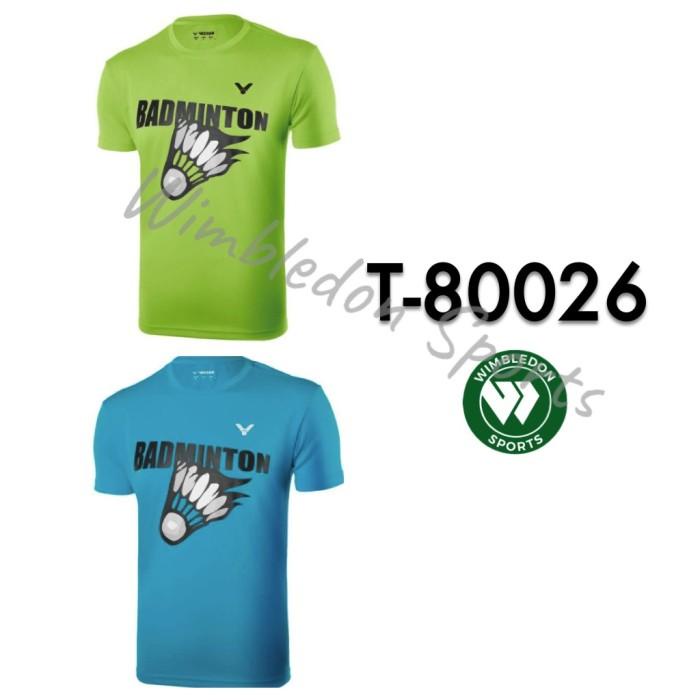 Flum | Kaos Badminton Victor T-80026 / Kaos Victor T80026 Original Victor