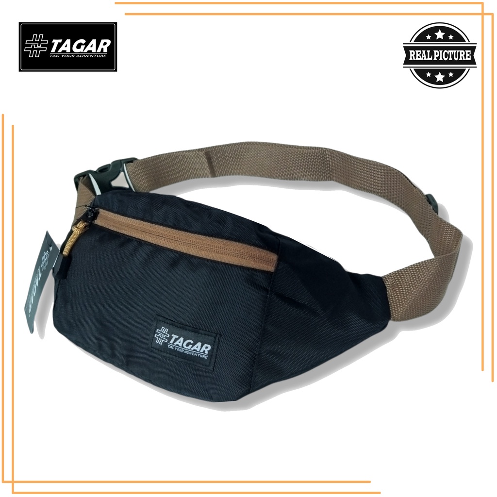 Waist Bag Slingbag Distro TAGAR WB-01 Tas Selempang Tas Pinggang Pria Distro TAGAR WB-01