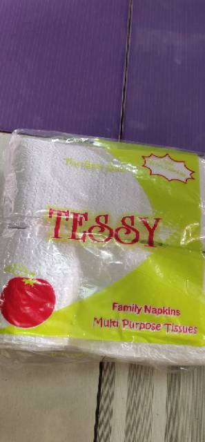 TISSUE TESSY SENDOK LIPAT TENGAH, 2PACK