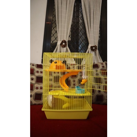 Kandang Hamster  Fullset 3 Tingkat