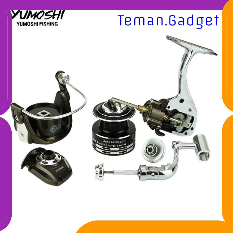 TG-IF183 YUMOSHI BY3000 REEL PANCING SPINNING 12+1 BALL BEARING 5.2:1