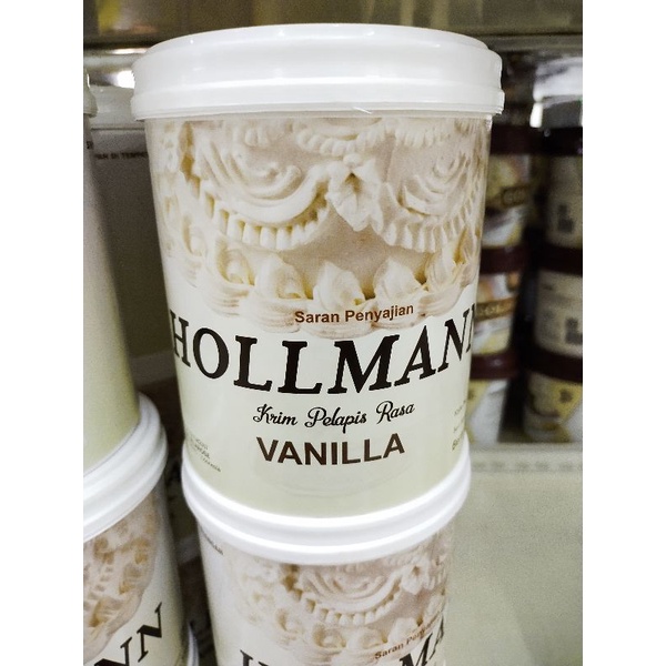 

HOLLMANN Krim Pelapis Rasa Vanilla Vanila 350gr