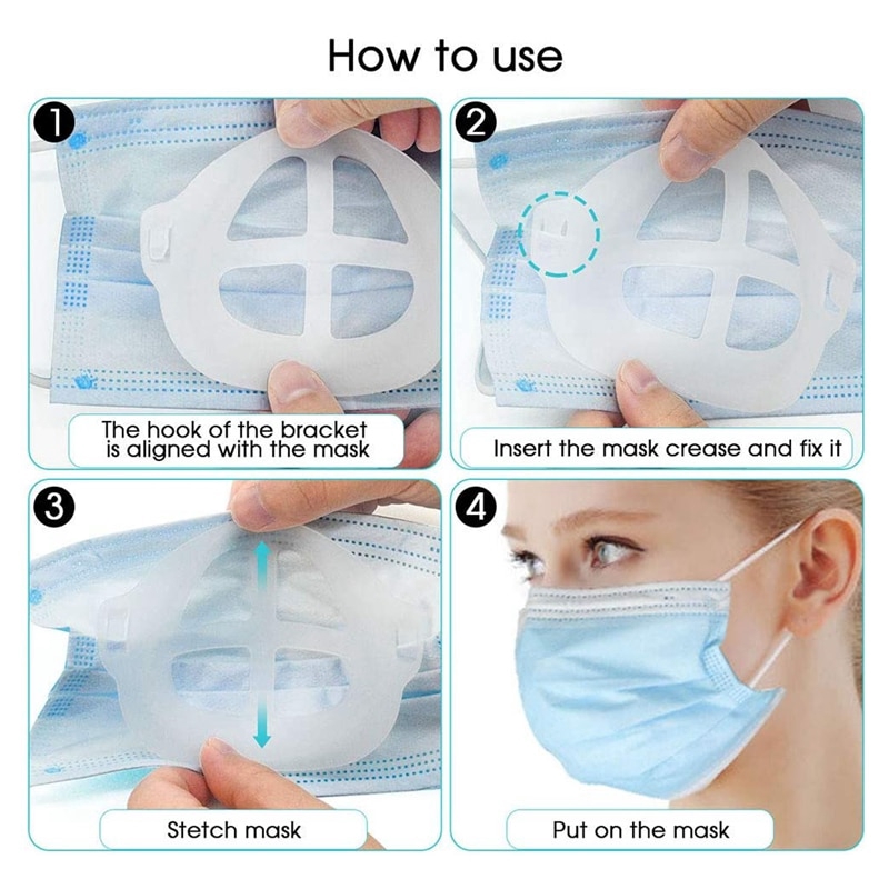 Penyangga Masker 3D Mask Bracket Support 3D