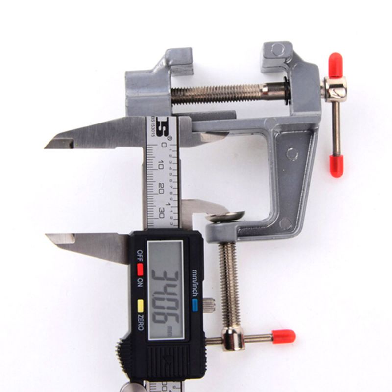 Klem meja Mini Bench Vice Tool Clamp Meja Catok Kerajinan Seni Perhiasan Table