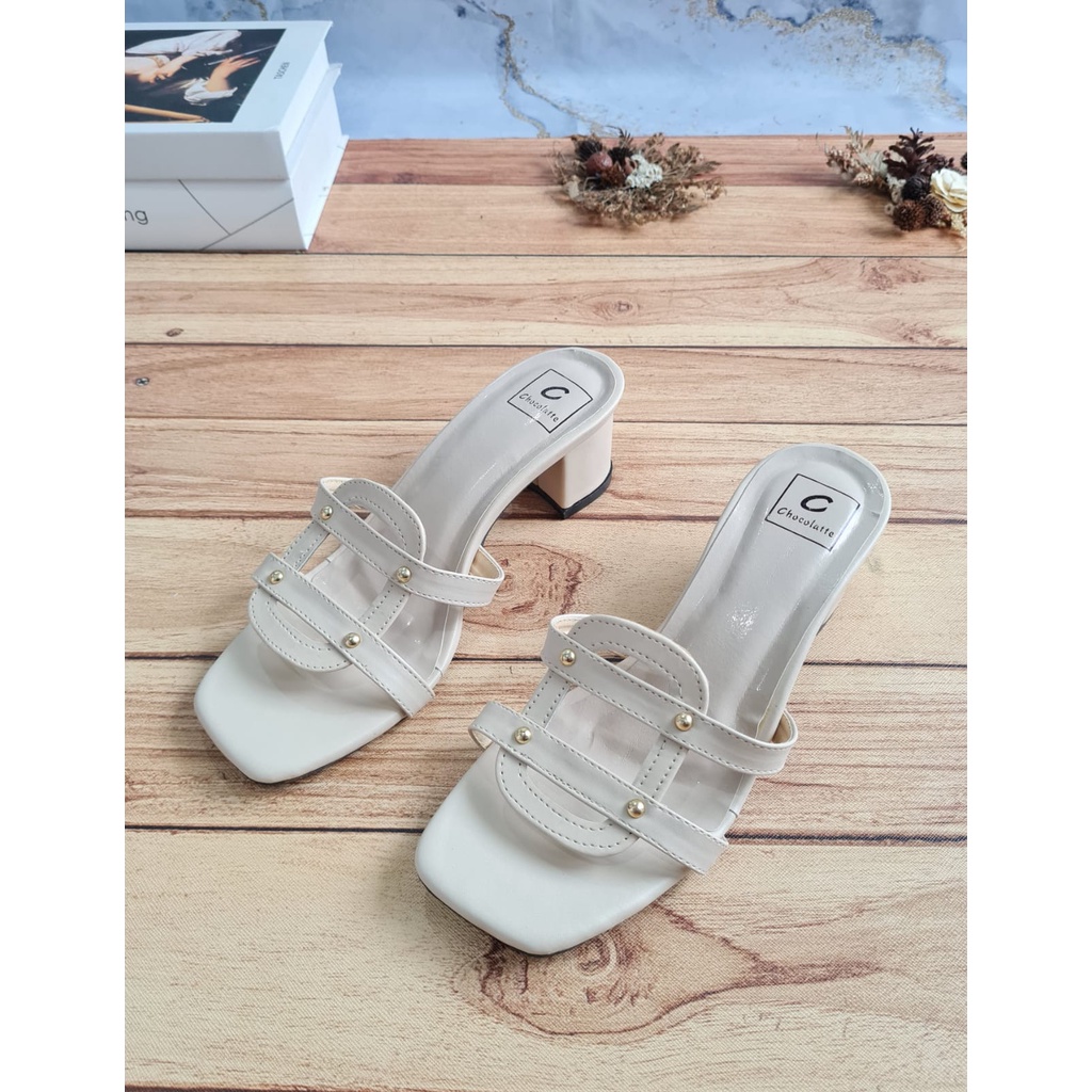 ABBUSHOES  AJ 06 hak tahu anggel wanita 5cm