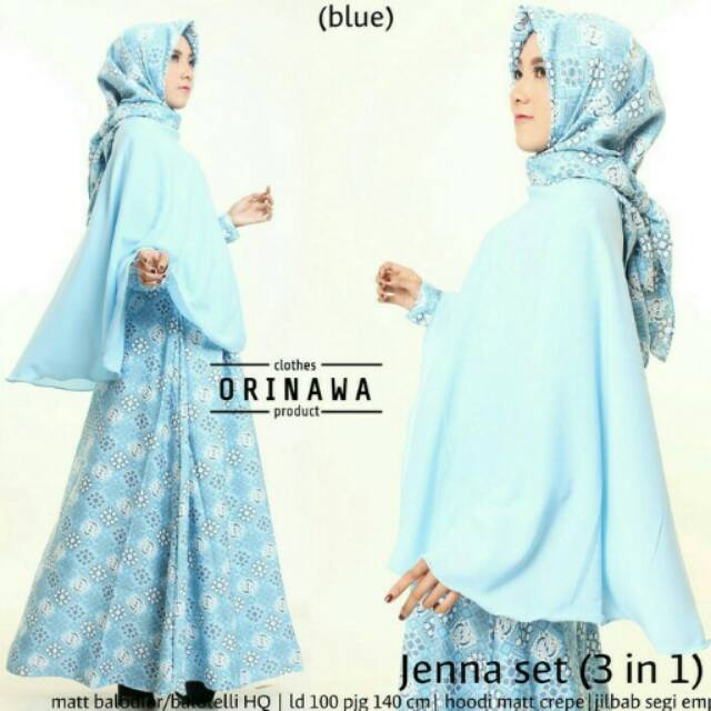 Gamis syar'i plus hijab jumbo