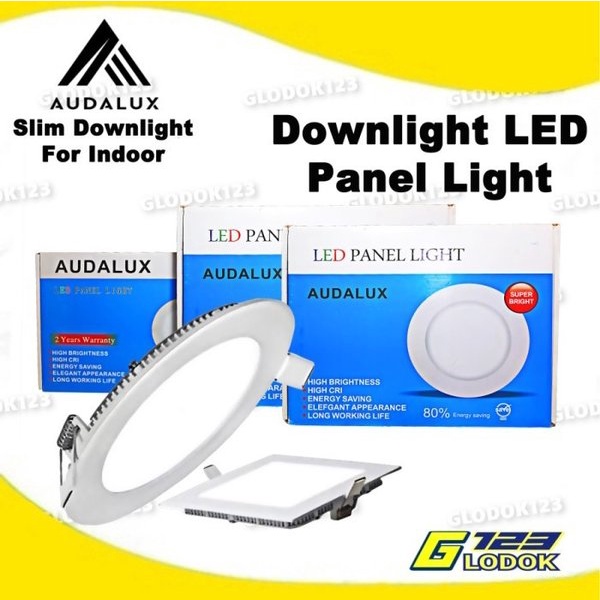 Lampu Downlight 18W Lampu LED Panel Light Indoor Audalux