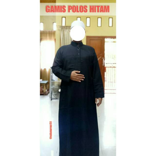 GAMIS POLOS BERKERAH