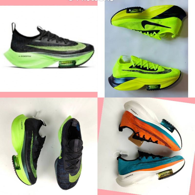 NIKE AIR ZOOM ALPHAFLY NEXT% WATERMELON EKIDEN BLACK VOLT YELLOW BLUE KENYA MANGGO WHITE PINK