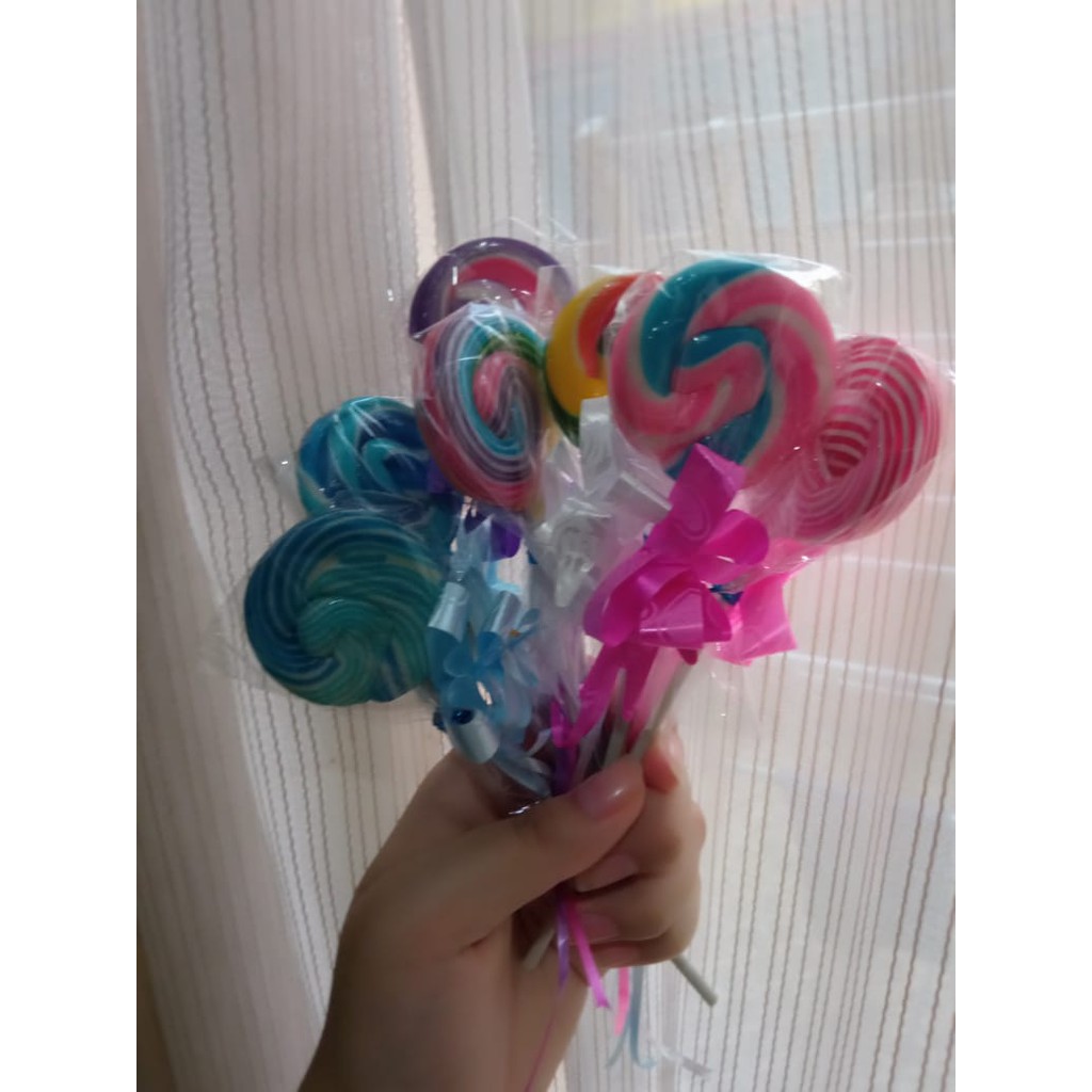 

permen lolipop bulat 4 cm (1 pak isi 20)