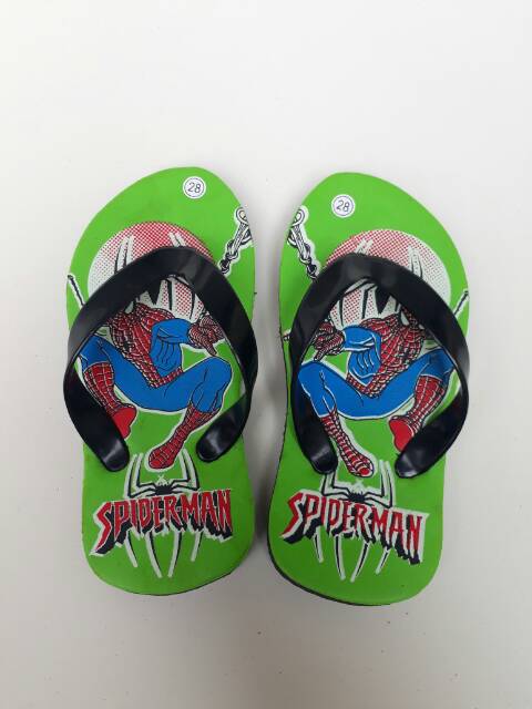 SANDAL ANAK / SANDAL ANAK KARAKTER / SANDAL JEPIT KARAKTER /SUPERHERO