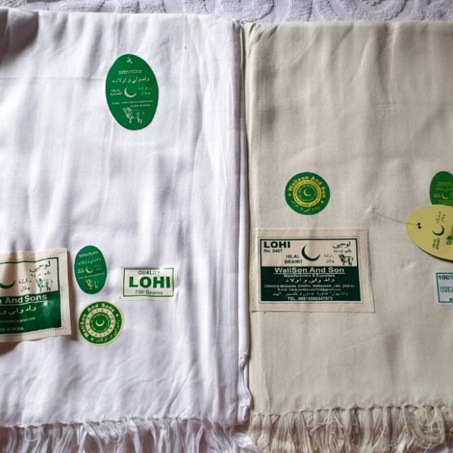 Surban  kashmiri Lohi polos murah meriah