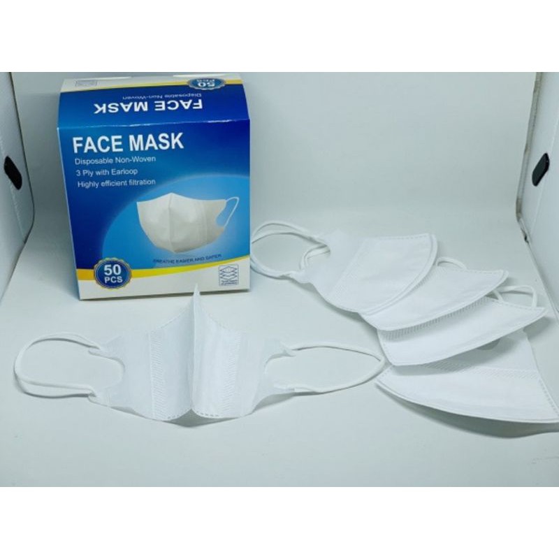 Masker Medis Duckbill 3Ply Izin Kemenkes - Masker Surgical Mask Duckbill Earloop Setara Sensi