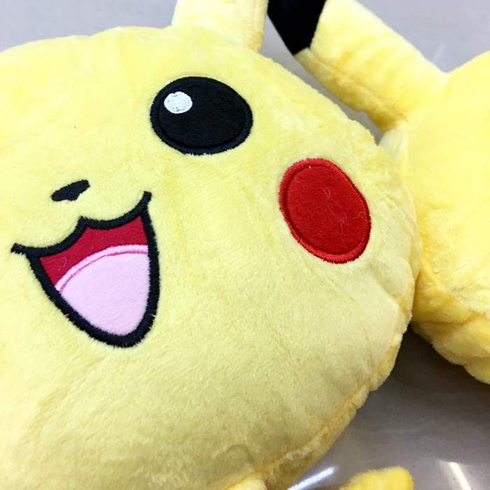 Bantal Sandaran Jok Mobil Kepala Leher Headrest Car Set Pikachu Pokemon