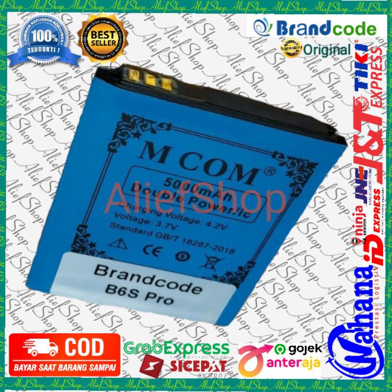Batrai BRANDCODE B6S pro Batre Brand Code B 6S Baterai Original