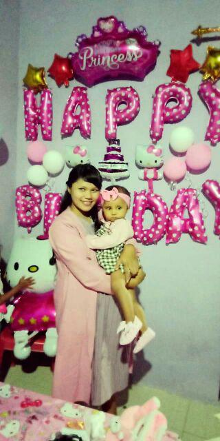 Cake Tier / Standing Cake / Cupcake Stand / Tatakan Cupcake Motif Hello Kitty