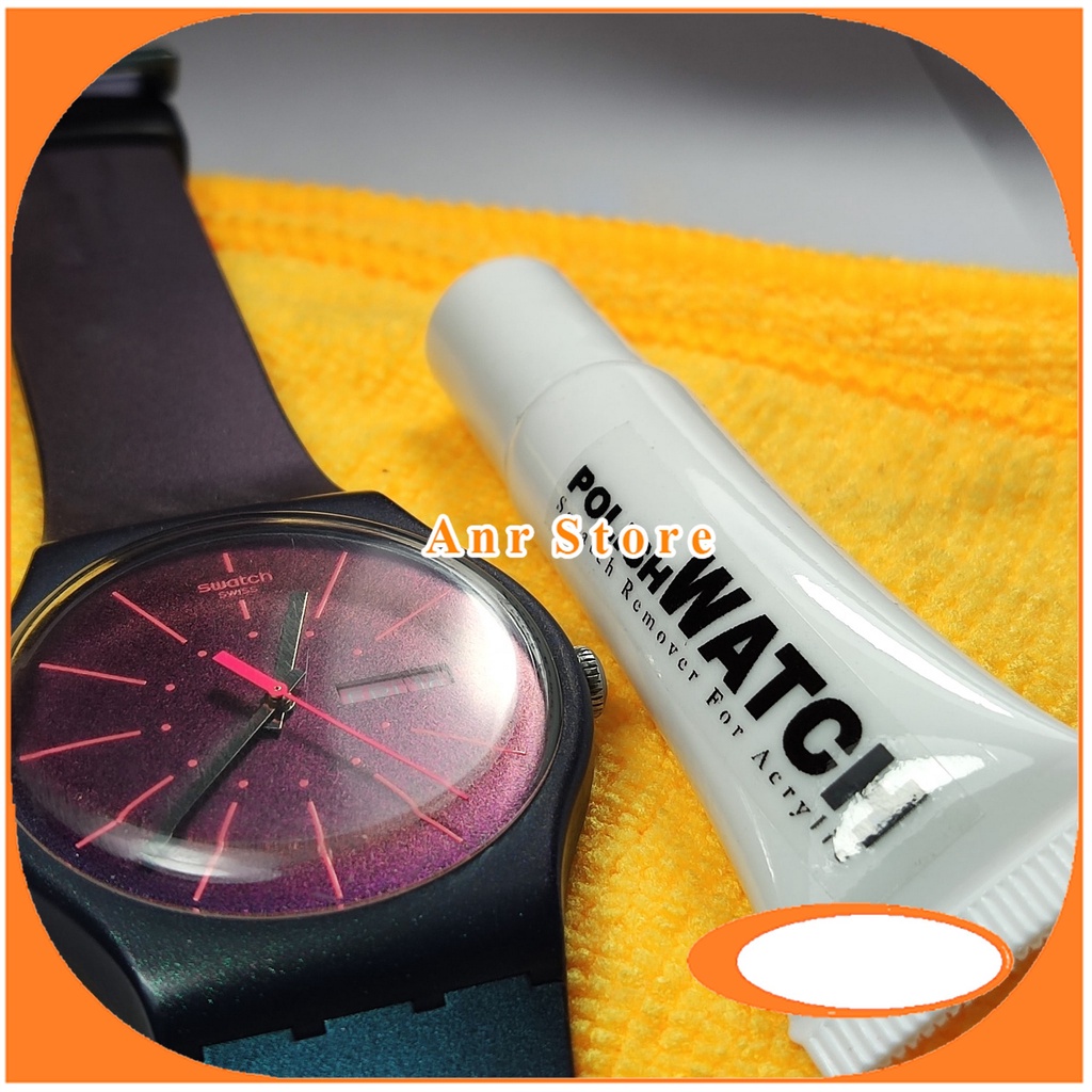 POLISHWATCH PENGHILANG GORESAN PADA KACA MIKA ARCYLIC JAM TANGAN POLYWATCH