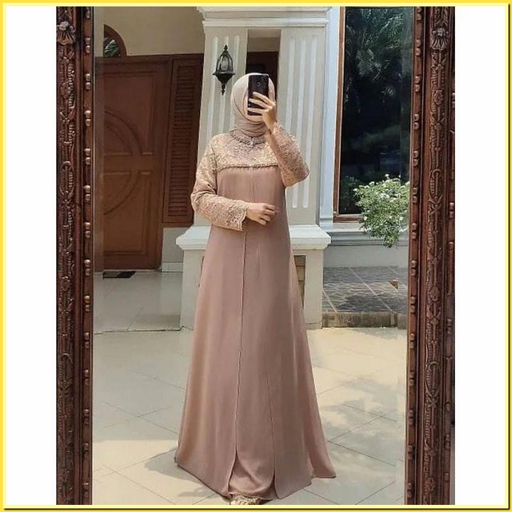 Baju Muslimah Syari Bsju Muslim Murah t Dres Remaja Kondangan Pesta Gamis Terbaru 2022 Buju Games Ke