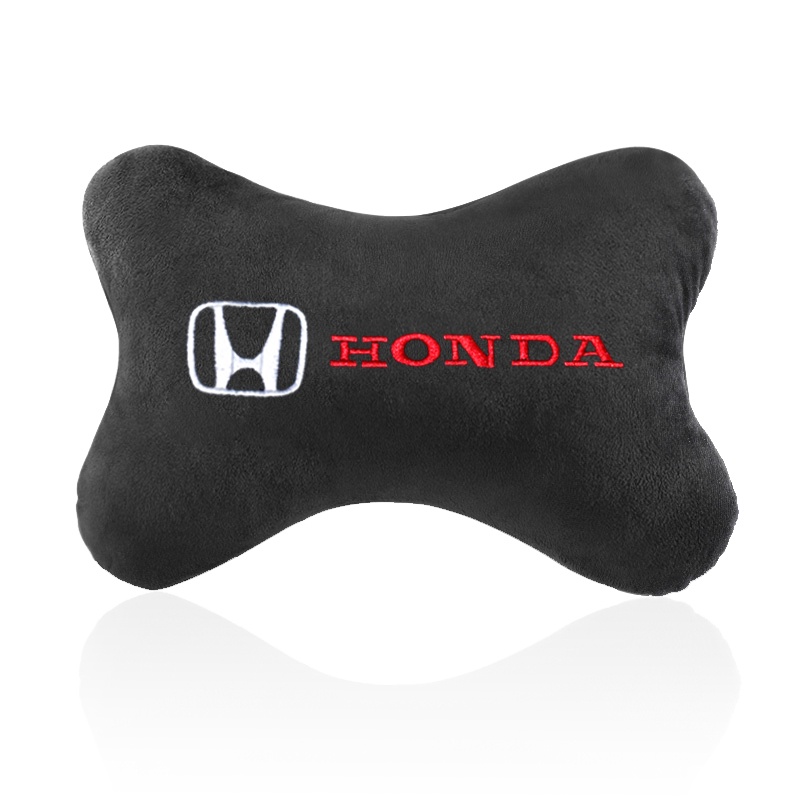 2 Pcs Bantal Leher Universal Bahan Kulit Pu Warna Hitam Untuk Kursi Kantor Dan Mobil