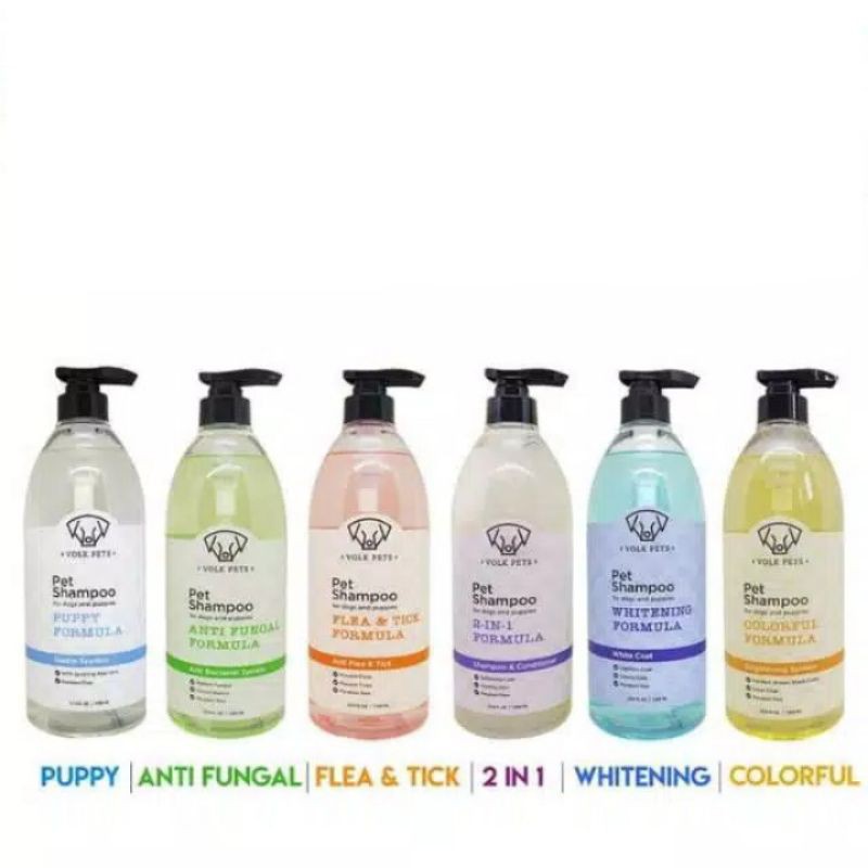 Volk Dog Shampoo Collection 1 Liter / Shampoo Anjing