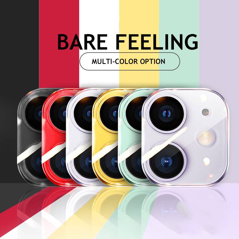 Case Pelindung Lensa Kamera Bahan Logam Aneka Warna Untuk Iphone 11 Pro Max