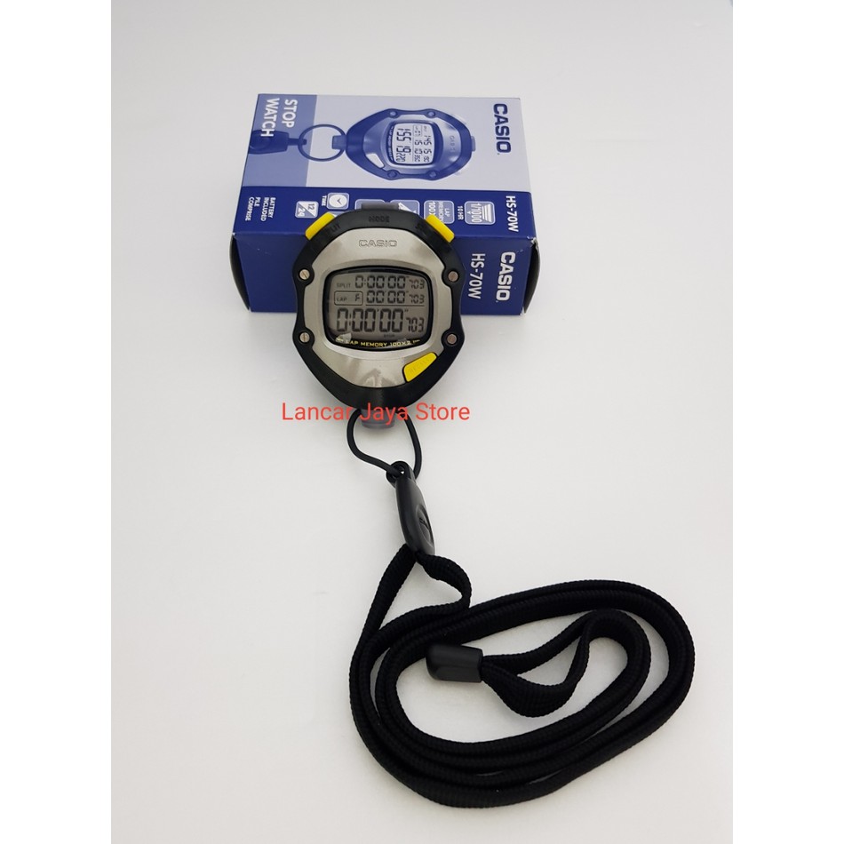 Casio Stopwatch HS70TW Pengukur Waktu Casio HS70TW Original