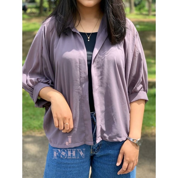 CARDIGAN KHADITA - BASIC OUTER WANITA - CARDIGAN MURAH BERKUALITAS -  OUTER KOREA - CARDI FASHION MUSLIM WANITA - CARDI CERUTY BABYDOLL - ATASAN RINGAN REMAJA KEKINIAN - ATASAN BATWING JUMBO XL-AbuTua