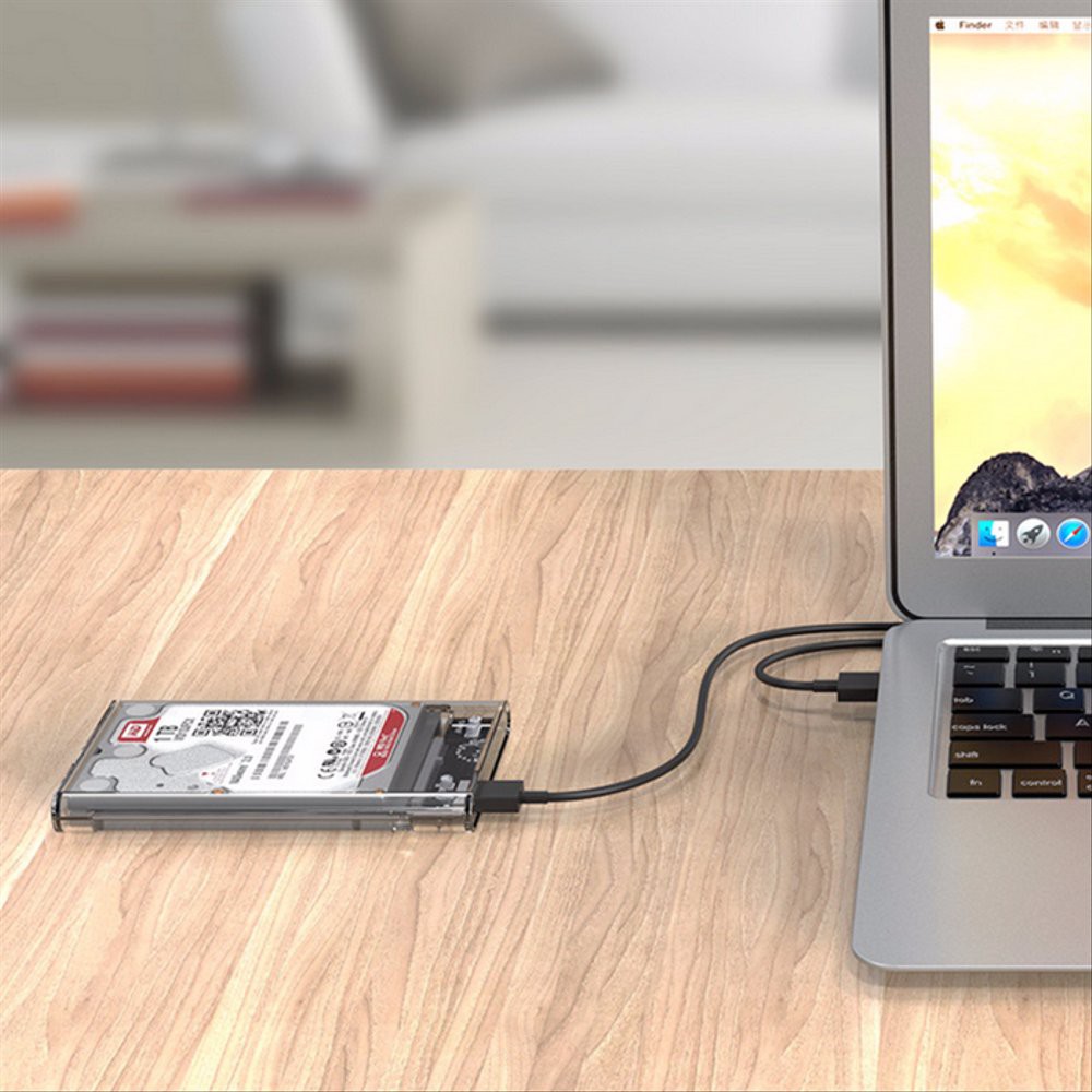 EXTERNAL CASE HDD 3.0 TRANSPARAN 2.5 R-ONE