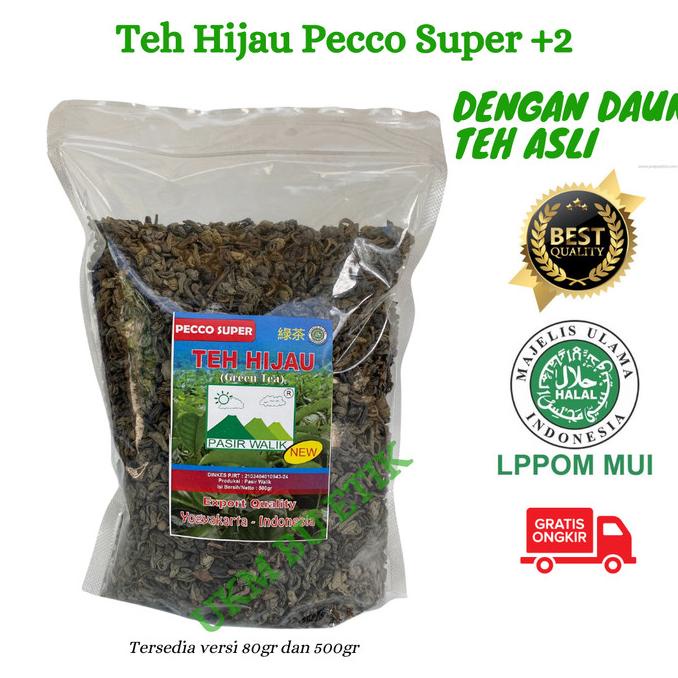 

[ COD ] 500gr Teh Hijau Super Pecco +2 Berkualitas PRODUK TERBATAS Kode 46
