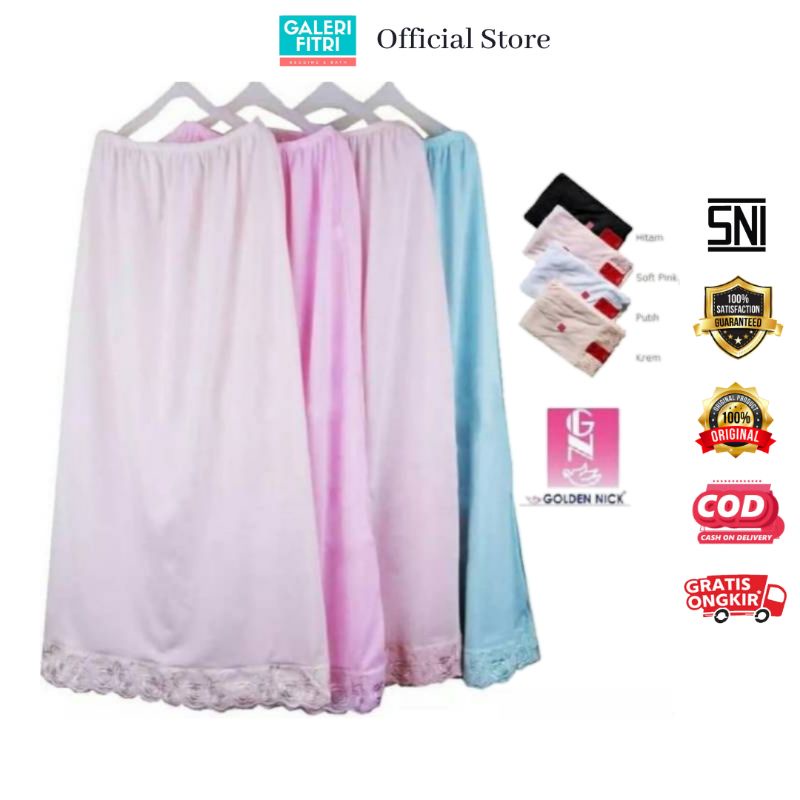 Dalaman Rok Golden Nick - Androk Golden Nick - Androk Wanita Golden Nick - Dalam Rok Wanita