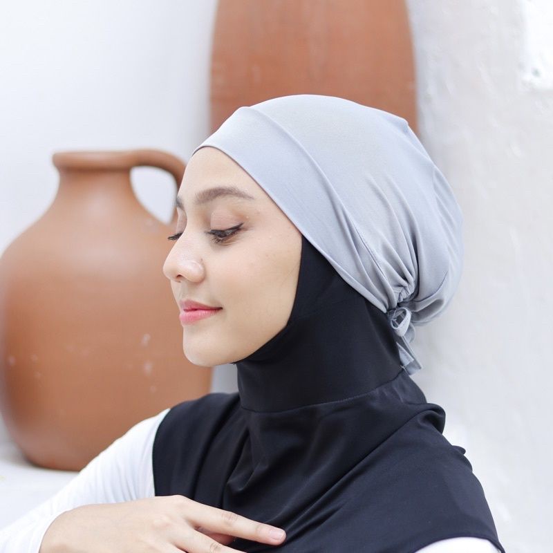 Ciput Basic Tali Arab Jersey Ori Desmonda Hijab |Fashion