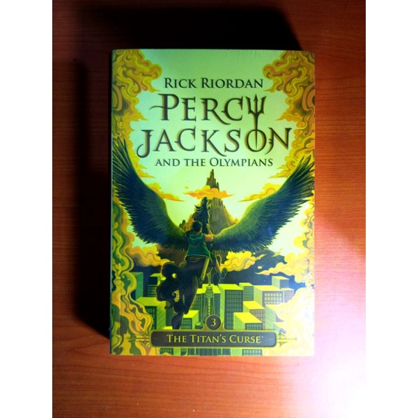 Jual Buku Novel Percy Jackson And The Titans Curse Original Shopee