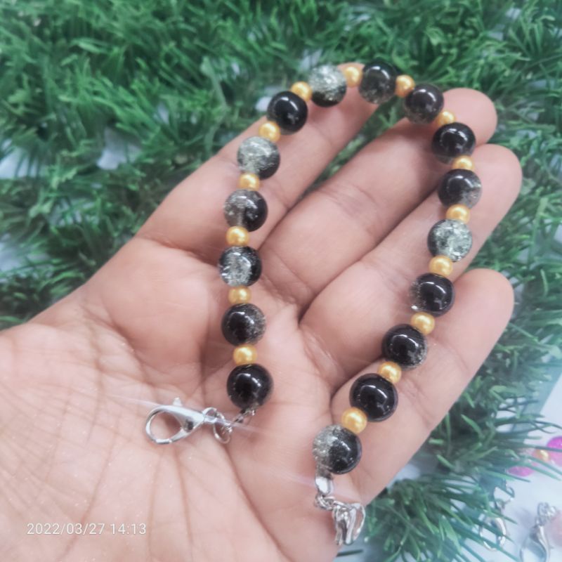 KONEKTOR MASKER MUTIARA KACA/konektor masker hijab/tali masker/strap masker