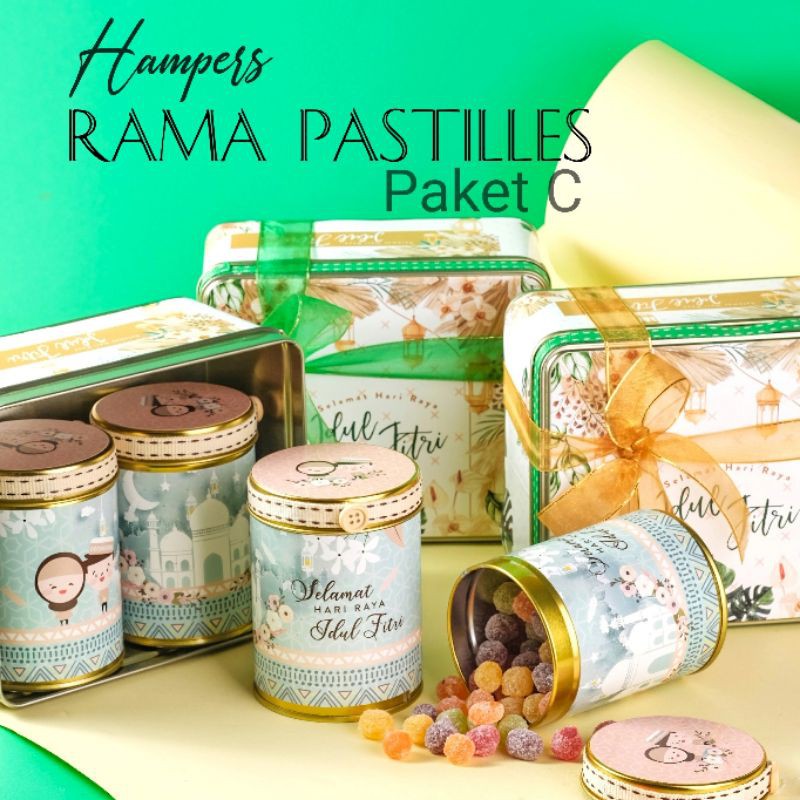 

Hampers Lebaran Natalan ulang tahun anniversarry congratulation permen rama pastilles