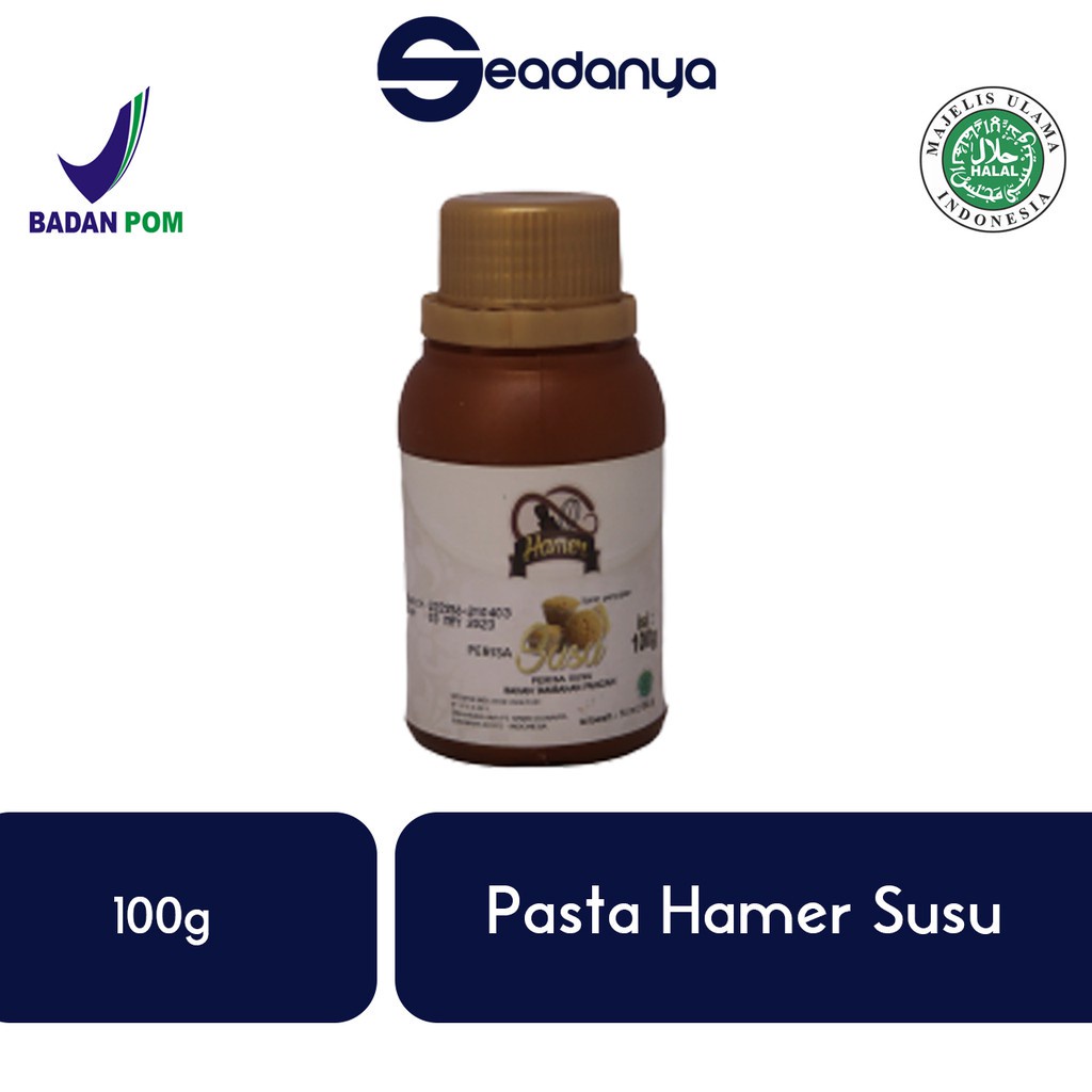 

Pasta Hamer Susu (Milk) - Perisan Susu Bahan Tambahan Pangan 100gram (74ml)