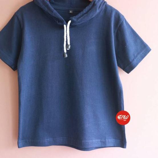 JTOL HOODIE Anak Kaos Polos Lengan Pendek Balita Bayi Hitam Black Laki laki Perempuan ONW KIDZ Comba