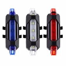 Lampu Belakang Sepeda LED 4 Mode USB Rechargeable Waterproof Lampu Belakang Sepeda LED Tail Anti Air