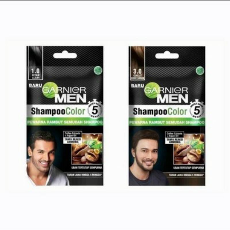 GARNIER MEN SHAMPOO HAIR COLOR SACHET