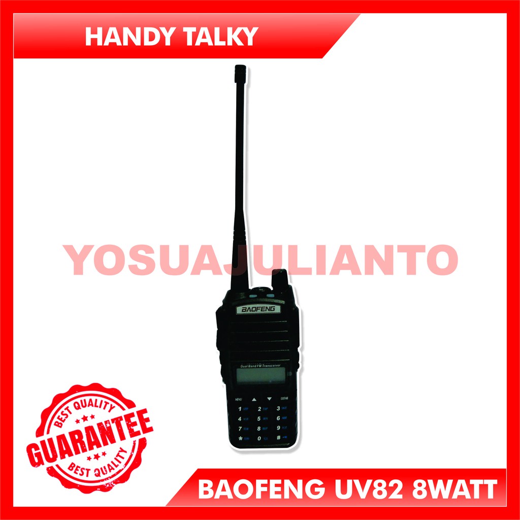 HANDYTALKY HT WALKIE TALKIE BAOFENG UV82 8WATT HIGH POWER