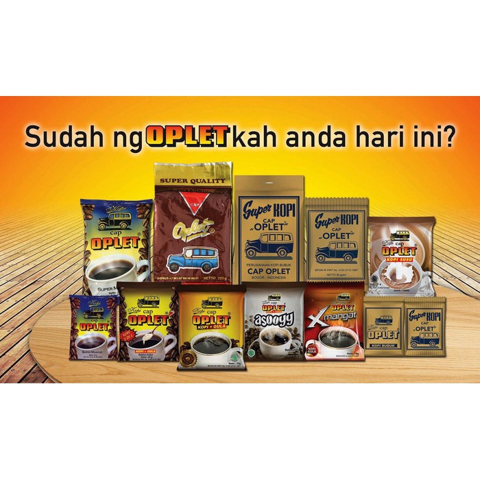 

KOPI GULA CAP OPLET STRONG FLAVOR 2 pak