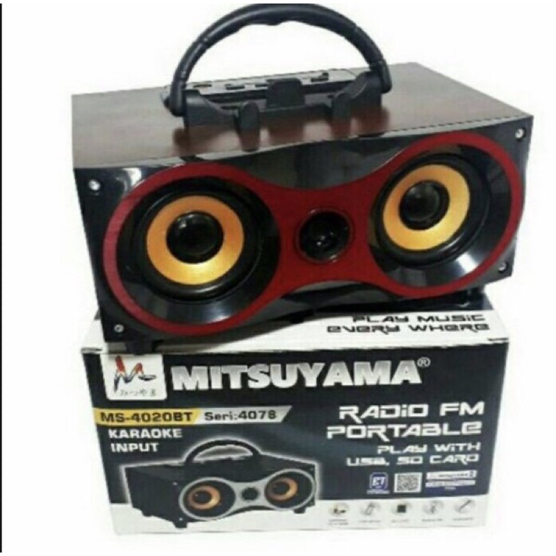 SPEAKER RADIO MITSUYAMA MS-4020 / spekaer radio mitsuyama 4020