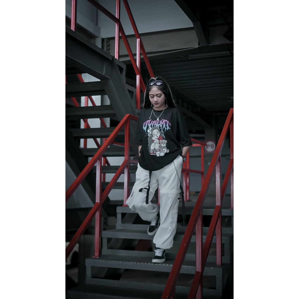 OVERLIMIT JOKER GIRL OVERSIZE | KAOS OVERSIZE | STREETWEAR