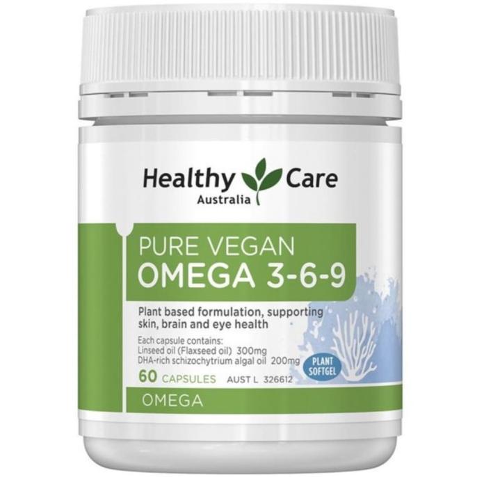 Healthy Care Pure Vegan Omega 369 Isi 60 Kapsul